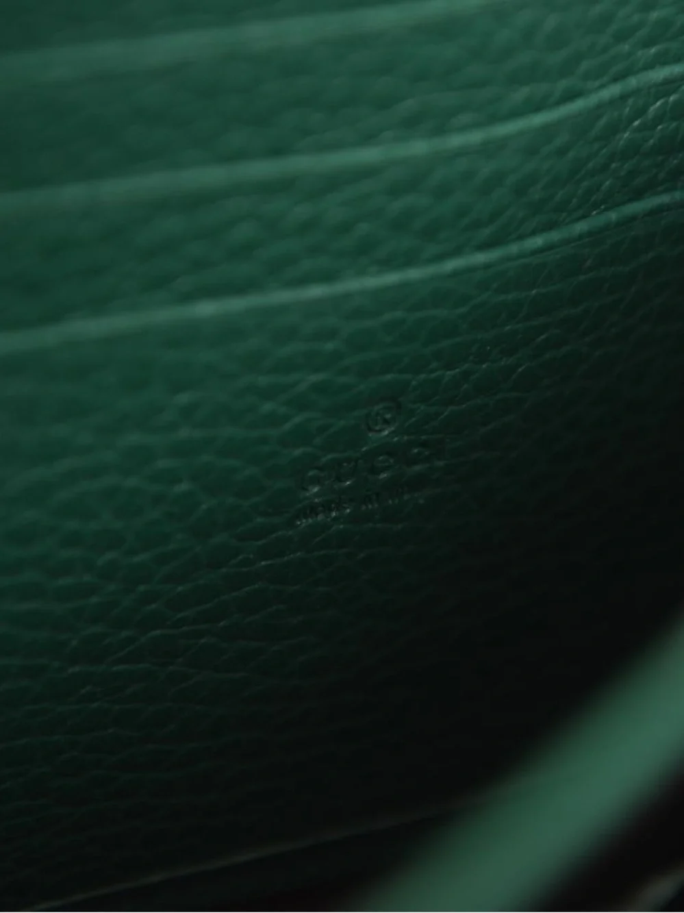 ♥️Gucci Dionysus Emerald Green Leather Shoulder Bag Gold Horsebit Silver Chain♥️ - Picture 13 of 16